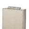 Elegáns pezsgőszínű dekorváza strukturált felülettel – 6x 16.5 x 21 cm