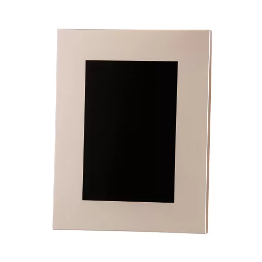 Pezsgő színű modern fém képkeret