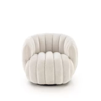   Modern puha komfortos design fotel – 360° forgó funkcióval 82 x 65 x 83 cm