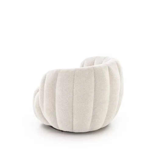 Modern puha komfortos design fotel – 360° forgó funkcióval 82 x 65 x 83 cm
