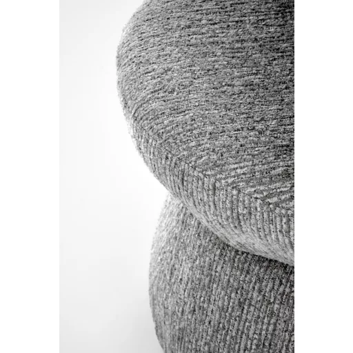 Modern forgószék , puha szürke színű kárpitozott szövettel , amely elegáns megjelenésű és kényelmes  63x62x82x48 cm