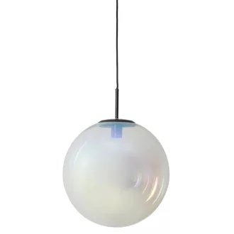 1-es arany-szivárvány üvegbúrás design függeszték