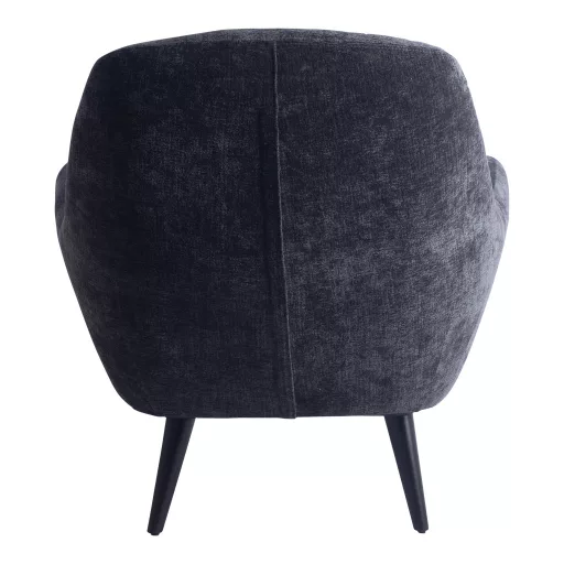 Sötétszürke lounge fotel karfákkal – modern design karosszék