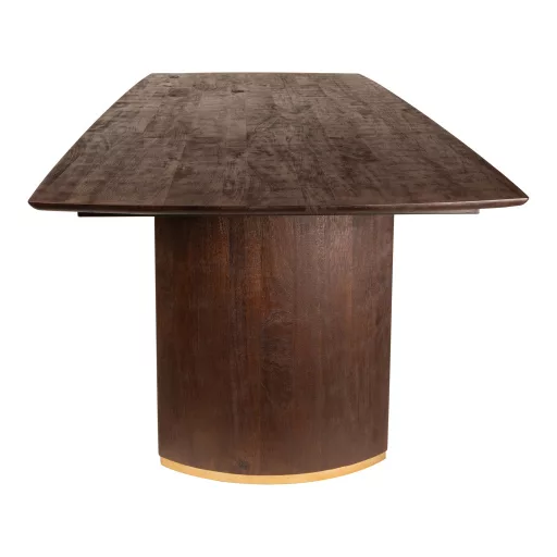 Prémium mangófa étkezőasztal fém lábakkal – 240×100 cm modern design étkezőasztal