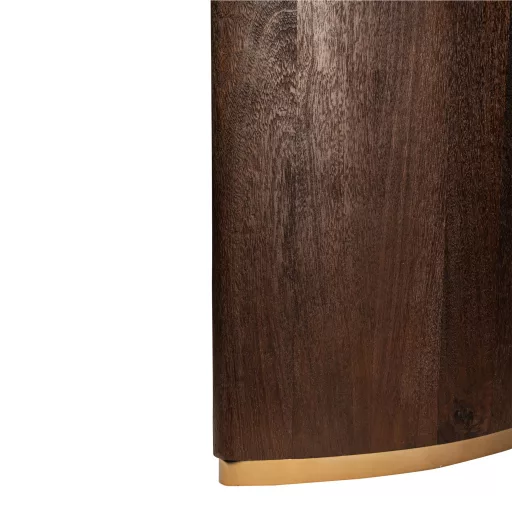 Prémium mangófa étkezőasztal fém lábakkal – 240×100 cm modern design étkezőasztal