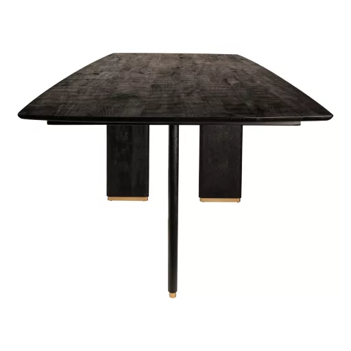 Prémium mangófa étkezőasztal fém lábakkal – 240×100 cm modern design étkezőasztal