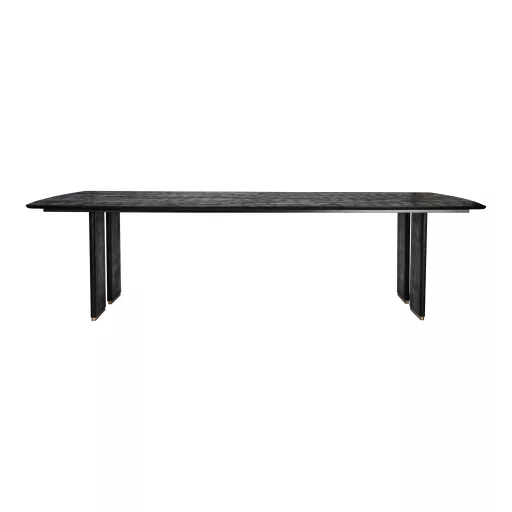 Prémium mangófa étkezőasztal fém lábakkal – 280×110 cm modern design étkezőasztal