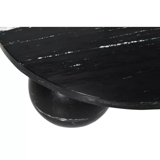 Exclusive márvány  dohányzóasztal különleges gömb formájú lábakkal.