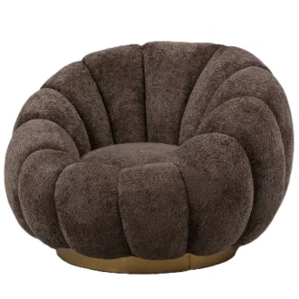   Plüss design fotel – prémium kárpitozású, kényelmes fotel nappaliba