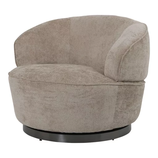 Kárpitozott design szék – Modern stílus, fekete lábakkal