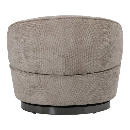 Kárpitozott design szék – Modern stílus, fekete lábakkal