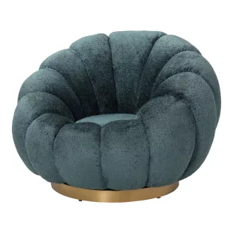   Plüss design fotel – prémium kárpitozású, kényelmes fotel nappaliba