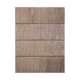   Hullámos 3D fa falpanel – modern dekor falburkolat természetes fa hatással