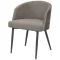 Mink szín, kárpitozott design szék
