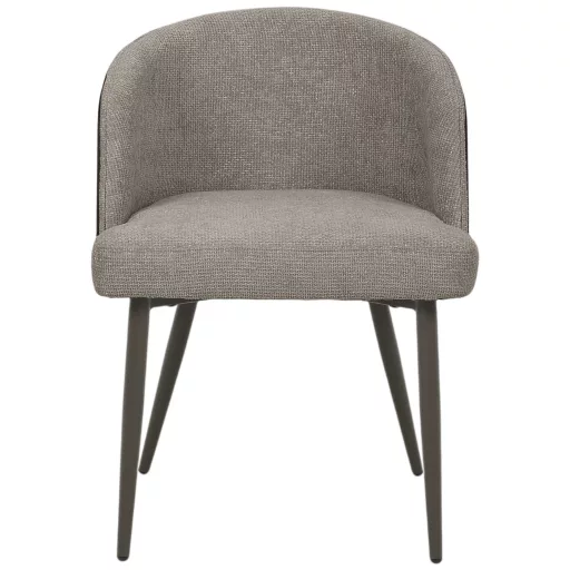 Mink szín, kárpitozott design szék
