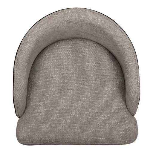 Mink szín, kárpitozott design szék