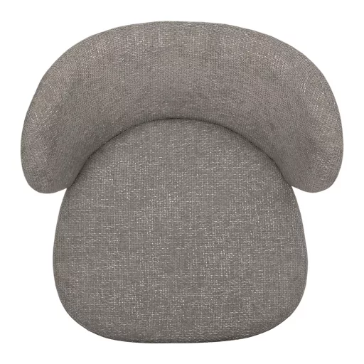 Kárpitozott design szék – Modern stílus, fekete lábakkal