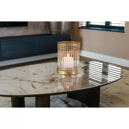 Ovális dohányzóasztal kerámia lappal és sötét tölgy furnér talppal – prémium design bútor- természetes anyagok és a kifinomult felületek37x80x135 cm