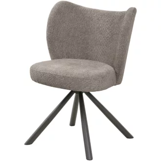   Kárpitozott design szék – Modern, forgatható étkezőszék