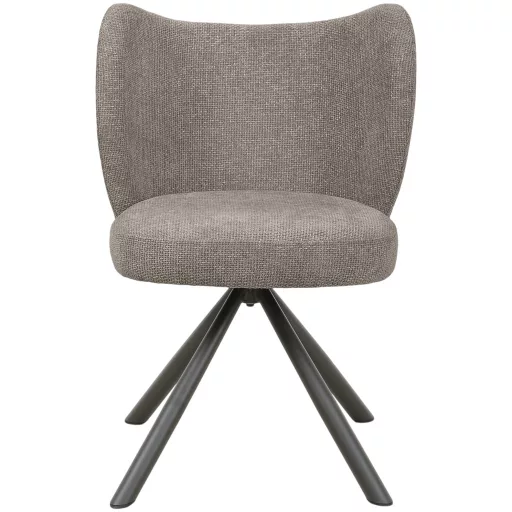 Kárpitozott design szék – Modern, forgatható étkezőszék