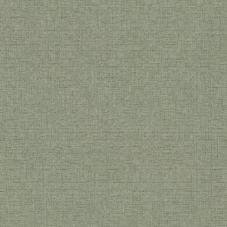   Elegáns, zöld textilhatású tapéta,  finoman strukturált felülettel  10x0,53m
