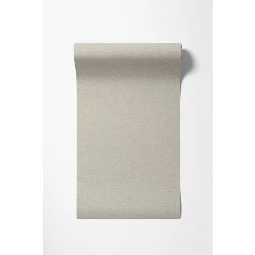 Elegáns, homokszínű textilhatású tapéta,  finoman strukturált felülettel  10x0,53m