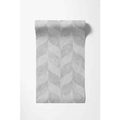 Modern geometrikus tapéta szürke árnyalatban 10x0,53m