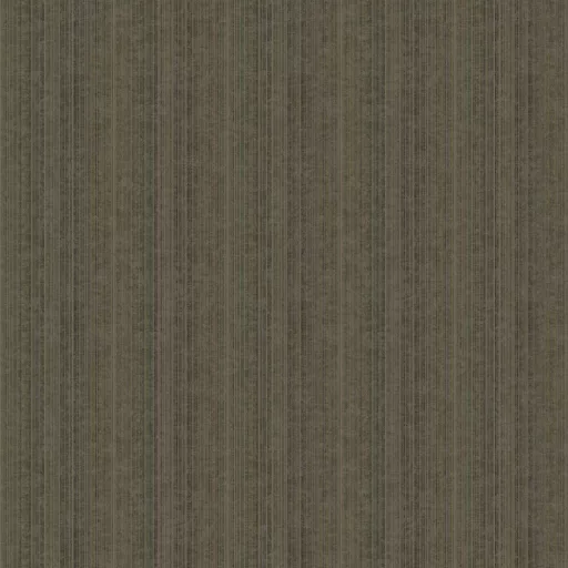 Sötét csíkos tapéta antracit–barnásszürke színben – elegáns textilhatású mintáva
