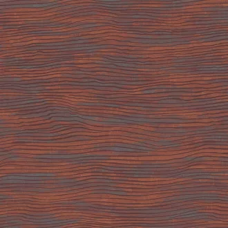   Elegáns, hullám mintás textilhatású tapéta, amely finom struktúrával meleg árnyalatban 10mx 0,7m