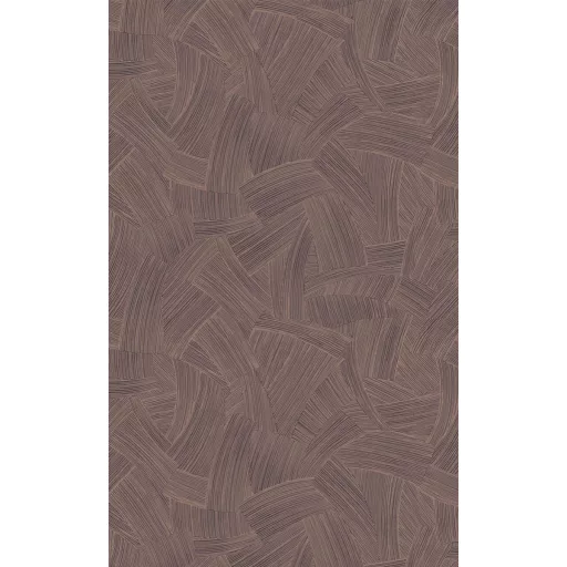 Stílusos, modern geometrikus mintás tapéta finom textúrával és elegáns barna-bronz színel, 10mx 0,7m