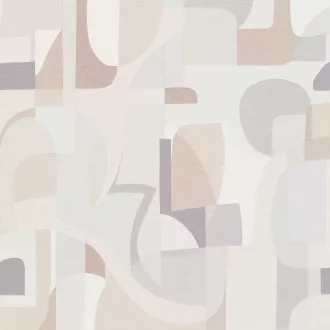   Modern geometrikus tapéta – absztrakt design tapéta pasztell színben